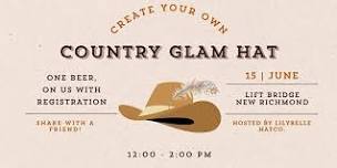 Country Glam Hat Bar with LilyBelle HatCo.