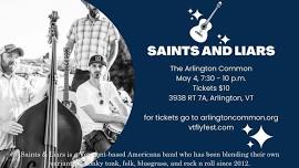 Live Music with Saints and Liars