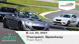 SCDA- Thompson Speedway- Track Day- July 20th, 2024