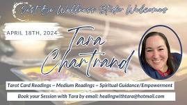 Psychic/Medium Tara Chartrand is in The Just Be Shop