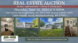 Public Real Estate Auction! 1264 Trindle Road, Mechanicsburg, PA 17055!