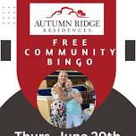 Autumn Ridge Hosts Free Bingo at Desoto Senior Center