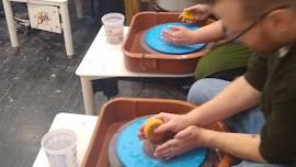 Couples' Clay Wheel Lesson