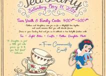 1st annual Mother Daughter Tea Party at the Taos Youth and Family Center