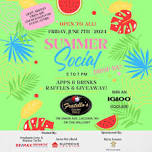 Summer Social! | Fratellos | Friday, June 7th, 2024 | 5 to 7 PM