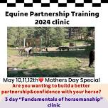 Fundamentals horsemanship clinic