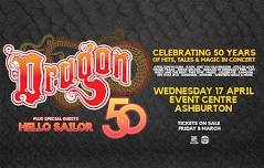 Dragon 50th Anniversary Tour | Ashburton