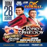 TOÑO Y FREDDY Y MAYORAL NORTEÑO en OK Corral Huntsville, AL | Ticketón