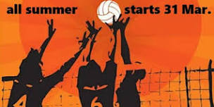 Kinross Outdoor Volleyball Training