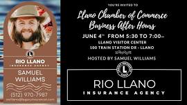 Llano Chamber of Commerce Business After Hours Hosted by Samuel Williams Rio Llano Insurance Agency