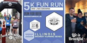 5k Beer Run x One Lake Brewing | 2024 Illinois Brewery Running Series