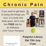 Thriving With Chronic Pain - FREE Talk at Paignton Library