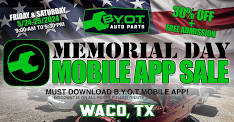 Memorial Day & BYOT Mobile App Sale