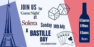 Game Night- Bastille Day, A French Celebration