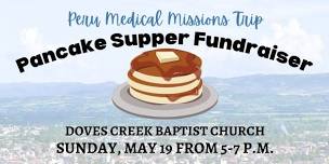 Pancake Supper Fundraiser for Peru Medical Missions