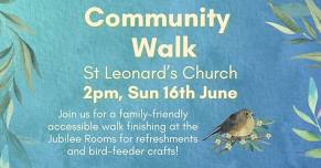 Community Walk + Bird-feeder Making