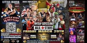 Bon Aqua, TN - Micro-Wrestling All * Stars: Little Mania Rips Through the Ring!