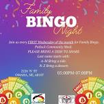 Free Family Bingo Night