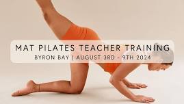 Barre Body Mat Pilates Teacher Training | Byron Bay | August 2024