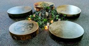 Drumming Circle at the Vicarage Hub