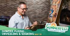 Dowdle Puzzle Unveiling & Signing