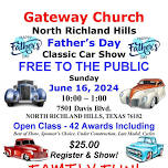 Gateway Church Father’s Day Classic Car Show