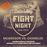 McGregor vs. Chandler Fight Night at Dave and Busters Tampa!