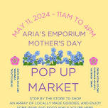 Mother's Day Pop Up Market