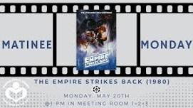 Matinee Monday : Star Wars the Empire Strikes Back (1980)