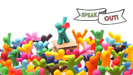 SPEAK OUT! A GUEST SPEAKER EVENT 
FRIDAY 12TH APRIL