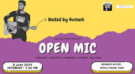 Open  Mic By  Kasa Kai Pune -  Redbrick