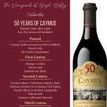 Caymus 50th Anniversary Wine Dinner