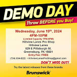 Demo Event - Hillview Lanes Pro Shop