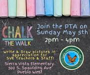 CHALK THE WALK - Hawks PTA