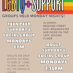 LGBTQ+ Teen Peer Support Group