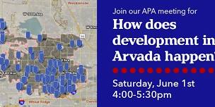 How does development happen in Arvada?