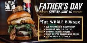 Celebrate Father’s Day In Style On June 16 with The Whale Burger