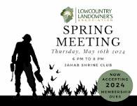 Lowcountry Landowner's Association Meeting