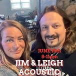 LIVE MUSIC featuring JIM & LEIGH ACOUSTIC