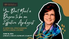 A Special Discussion with Linda Cicino - You Don't Need a Degree to be an Effective Apologist