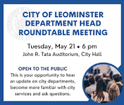 City of Leominster Department Head Roundtable Meeting