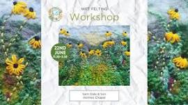 Wet Felting Landscape Workshop