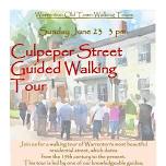 Culpeper Street Tour