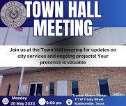 City of Madisonville Town Hall Meeting