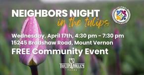 Neighbors Night in the Tulips