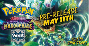 Pokémon Twilight Masquerade PreRelease