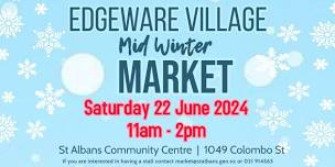 Edgeware Village Mid Winter Market