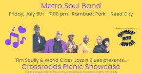 Metro Soul Band - Crossroads Picnic Showcase Reed City