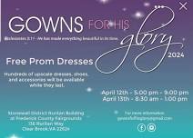 Gowns for His Glory Free Prom/Homecoming dresses