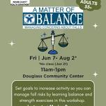 A Matter of Balance-Managing Concerns About Falls (Ages 55+)